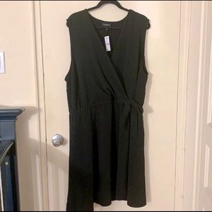 LANE BRYANT MIDI WRAP DRESS